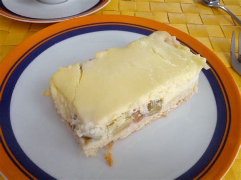 Ein einfacher kuchen mit schmand. Rhabarber Schmand Kuchen | Essen Tagebuch mit Bild | Mampf-mit