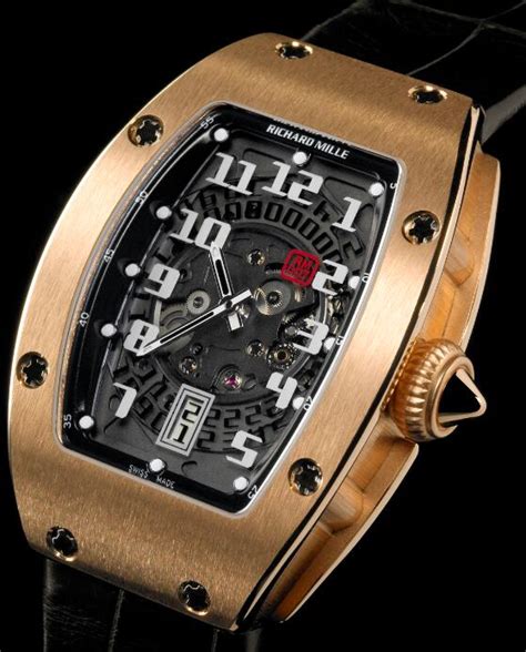 Richard Mille Replica Watch Rm 007 Lady Automatic Red Gold Rm 007 Lady