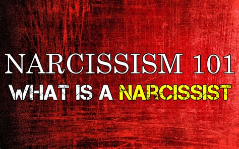 narcissism 101 what is a narcissist hubpages