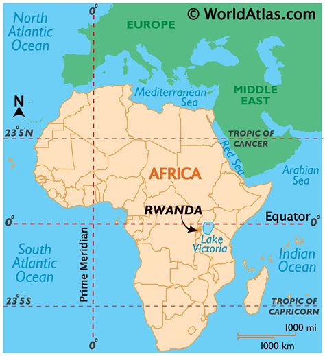Rwanda Maps And Facts World Atlas