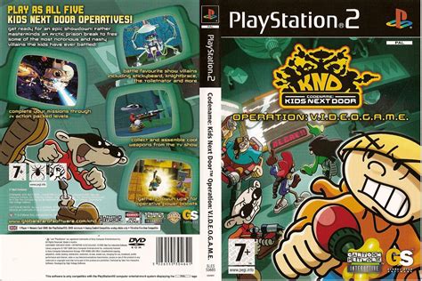 Codename Kids Next Door Operation Videogame Psx Cover