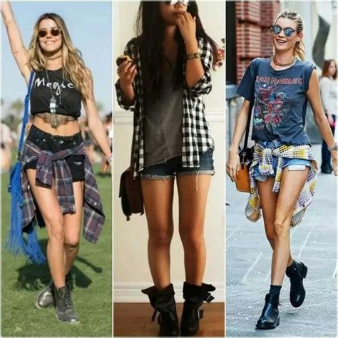 Hipster Outfits Grunge Outfits Rock Outfits Edgy Outfits Summer