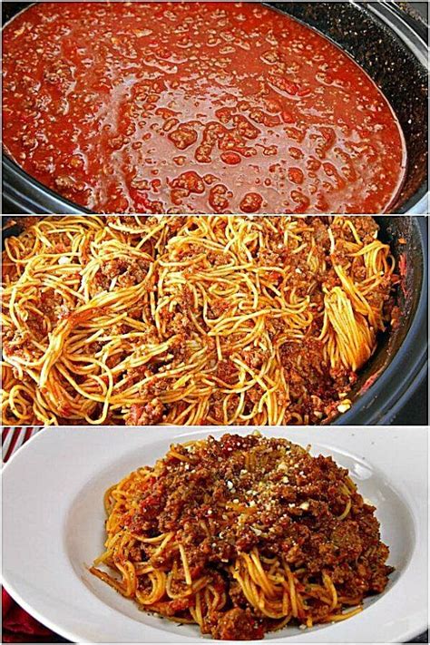Homemade pizza sauce is so much more flavourful that the jarred ones available. Yes you can cook spaghetti in your slow cooker! Make in ...