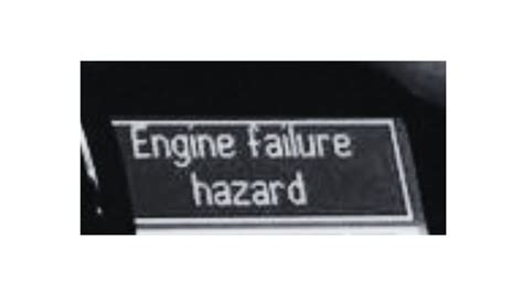 Engine Failure Hazard Renault Meaning Causes And Fix