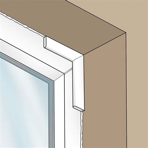 Cloaking Fillet Upvc Plastic Architrave Window Door Architrave Trim