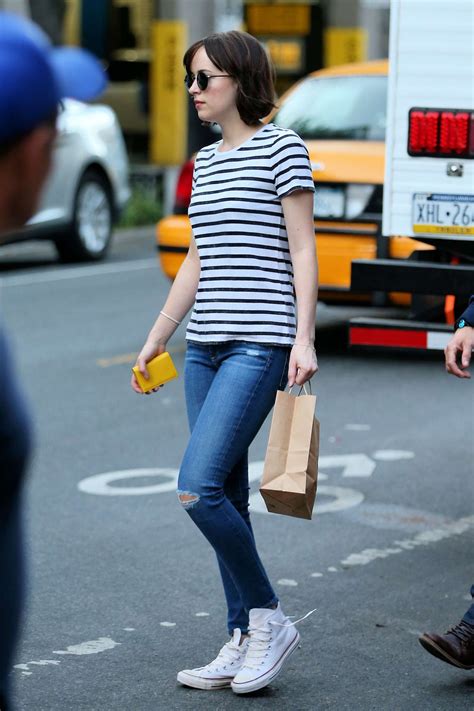 Dakota Johnson In Tight Jeans Out And About In Nyc Gotceleb