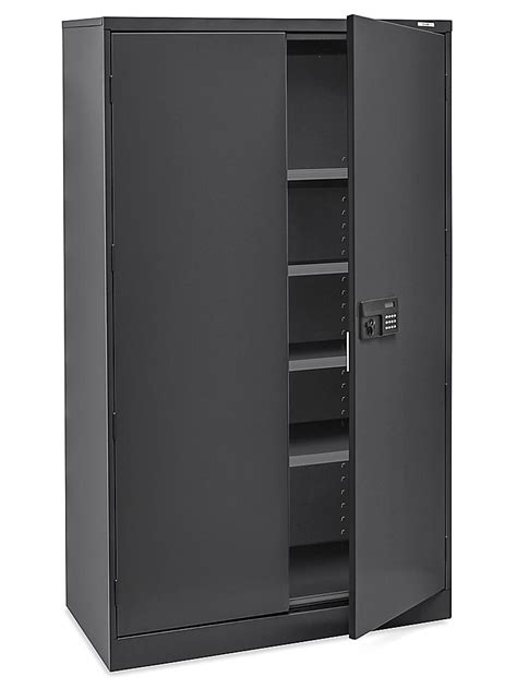 Electronic Storage Cabinet 48 X 24 X 78 Black H 6314bl Uline