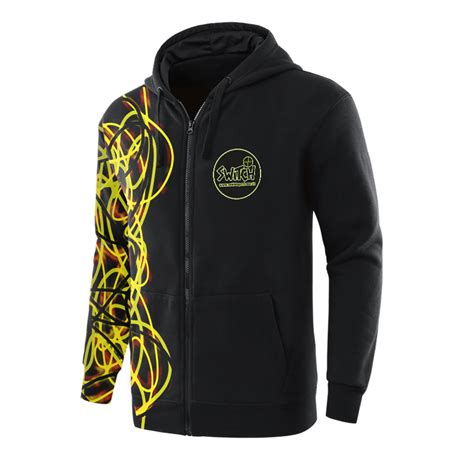 Custom Sublimated Full Zip Hoodie Free Delivery