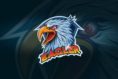 Eagle Mascot And Esport Logo 425329 Logos Design Bundles Eagle