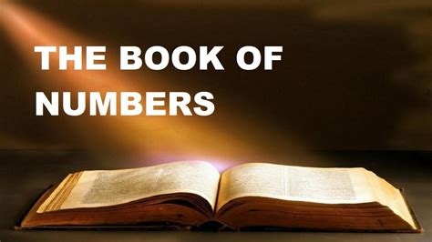The Book Of Numbers Chapter 1 Verse 1 54 Old Testament The Holy Bible