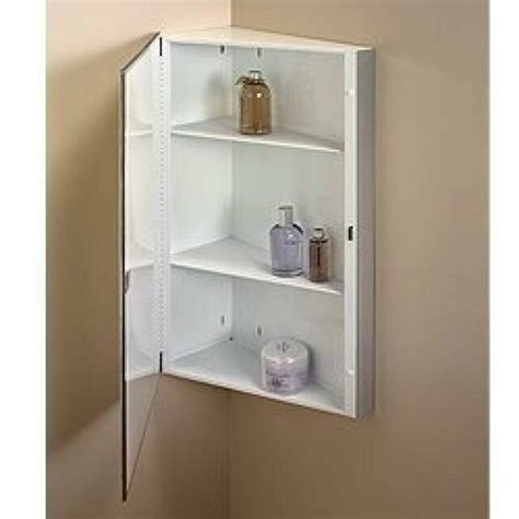 Jensen 860p30ch Corner Medicine Cabinet 16 Inch By 30 Inch Stainless