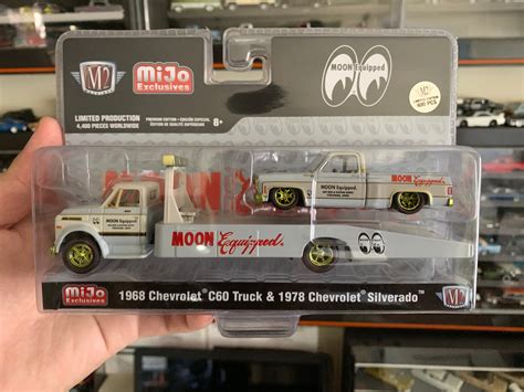 Chase M2 Machines Mijo Exclusive Mooneyes 1968 Chevy C60 Truck 1978 Si