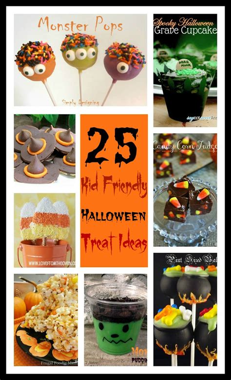 25 Fun Kid Friendly Halloween Treat Ideas Sweet Party Place