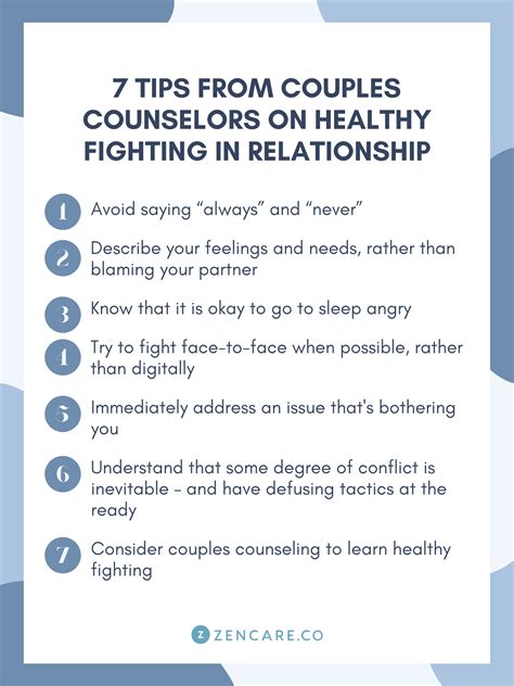 7 Tips From Couples Counselors On Healthy Fighting In Relationship Therapy Today