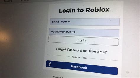Roblox Login Account