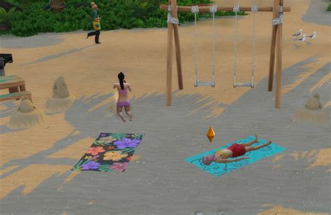 Fixed Invisible Beach Towels Crinricts Sims 4 Help Blog
