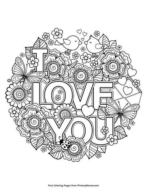 Aussprache von malvorlage übersetzungen von malvorlage synonyme, malvorlage antonyme. I Love You Coloring Page • FREE Printable eBook | Valentine coloring pages, Love coloring pages ...