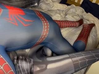 Spider Man Se Folla a Una Chica Araña OF Esposado Pornhub com