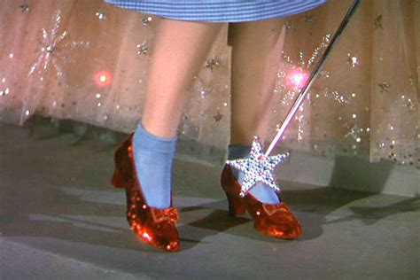 Dorothys Sparkly Red Wizard Of Oz Heels Are On Sale For Million