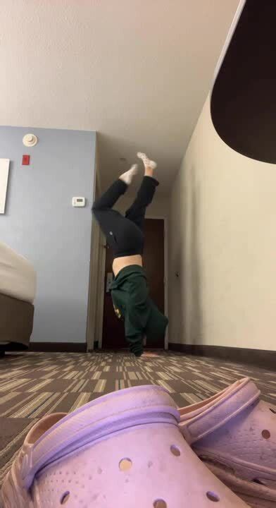 Girl Hits Wall While Attempting Handstand Jukin Licensing
