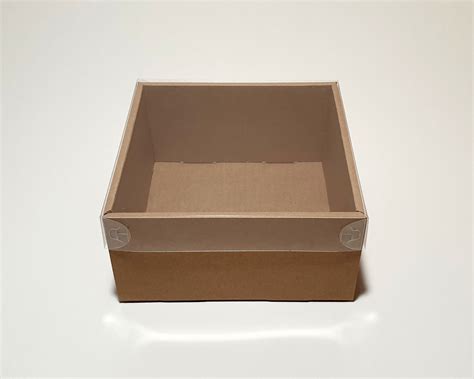 Cajas De Carton Con Tapa Transparente Bienes Baratos