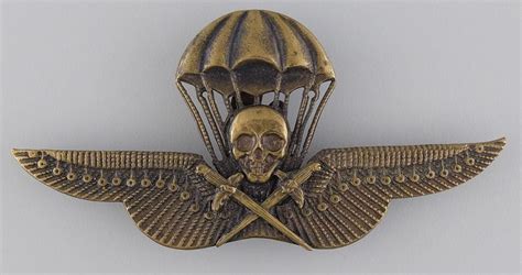A Rare Wwii Hungarian Paratroopers Badge Jump Wings Airborne