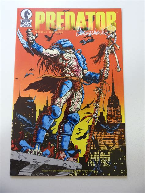 Predator 1 1989 Vf Condition Signed No Cert Comic Books Copper