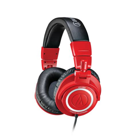 Disc Audio Technica Ath M50 Monitor Headphones Limited Edition Red