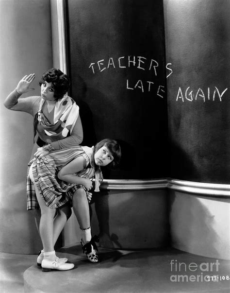 Helen Kane School Teacher Spanking Photograph By Bizarre Los
