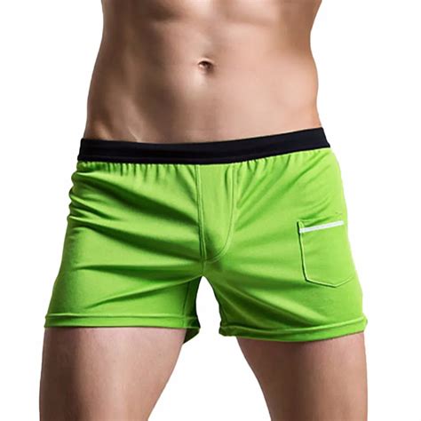 Mens Cotton Solid Quick Dry Summer Bodybuilding Gyms Boxer Shorts D023 Casual Shorts Aliexpress