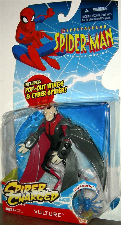 Vulture Spectacular Spider Man Spider Charged Action Figure