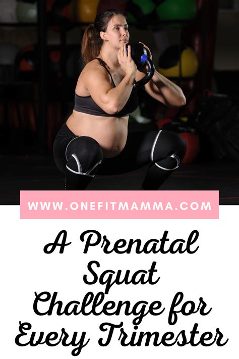 A Pregnancy Squat Challenge For Every Trimester Artofit