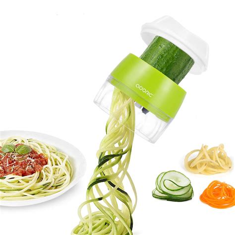 Adoric Handheld Vegetable Spiralizer And Cutter