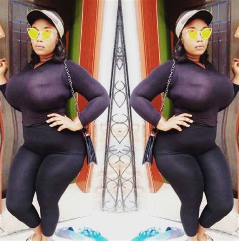 Explosive Lagos Big Girl Parades Heavyweight Boobs On Instagram Photo