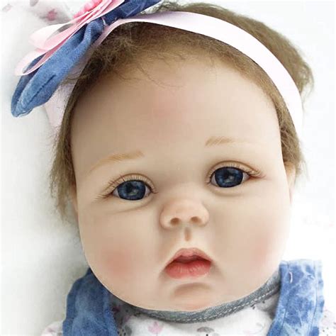 Yanru Silicone Baby Dolls Newborn 22 In55 Cm Realistic Baby Doll