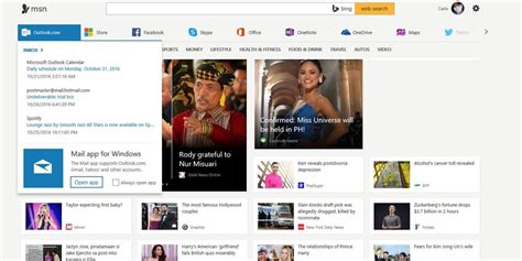 Outlook New Emails Not Showing On Msn Homepage Microsoft Community