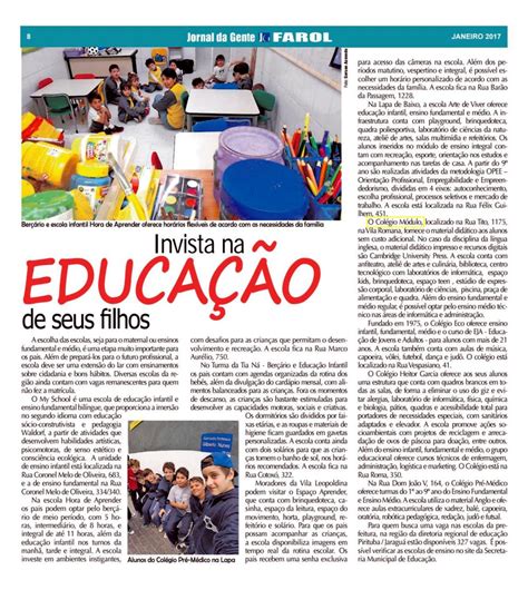 jornal da gente notícias invista na educaÇÃo de seus filhos fiap fiap