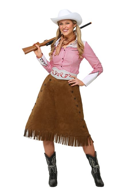Irek Girl Adult Rodeo Cowgirl Costume Classic Halloween Cosplay Costume