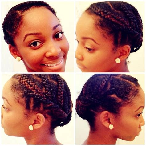 Black ponytail hairstyles are a standard, and they are one of the most natural hairstyles for african american ladies. 124 best images about Protect those ends and edges baby ...