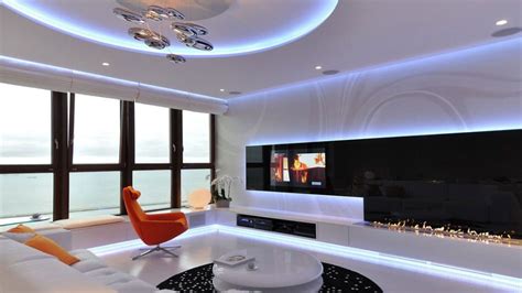 Stylish Contemporary Apartment Boasting Sophisticated Lighting System