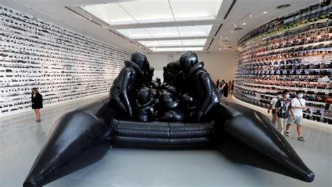 Photos Art Installation By Chinese Artist Ai Weiwei ‘law Of The Journey Prototype B