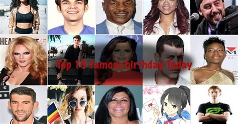 Top 15 Famous Birthdays Today 30june2018 Top 15 Famous Birthdays
