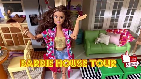 Barbie House Tour 2020 Barbie Dollhouse Hannah Montana Malibu Beach