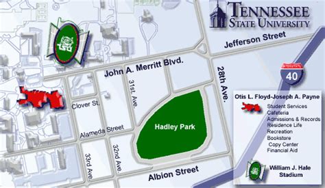 Nashville State Community College Campus Map Time Zones Map