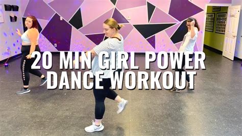20 Min Girl Power Dance Workout For Beginners Bold Cardio Dance Youtube