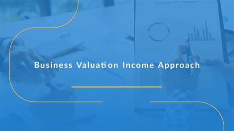 Business Valuation Income Approach Eqvista Youtube