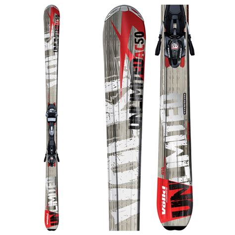 Volkl Ac50 Skis Marker Wide Ride 120 Bindings 2009 Evo Outlet