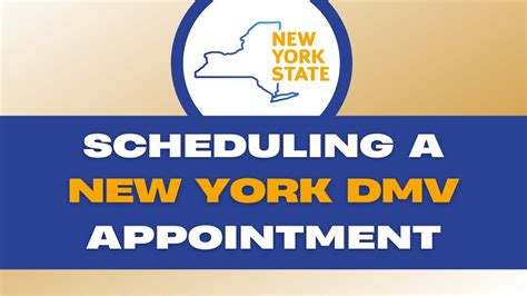 Scheduling A New York Dmv Appointment Online Youtube