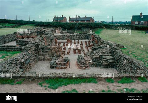 Roman Baths Archaeological Works In Progress At Wall Roman Settlement