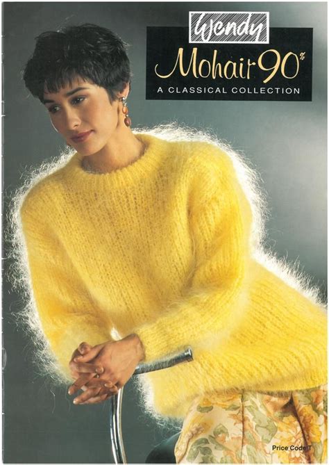 Vintage Mohair Sweater Knitting Pattern Throwbackthursday Top A